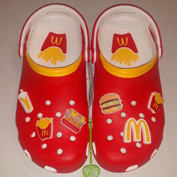 (New) McDonald's X Crocs Classic Clog (M8/W10) (M9/W11) (M10/W12) - Picture 2 of 9